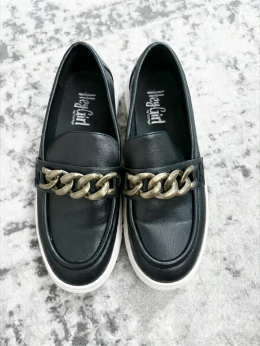 Hey Girl Loafers Size 6